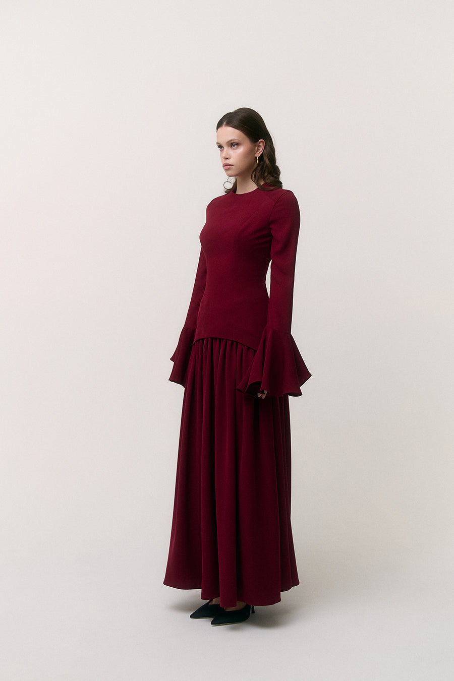 Burgundy Maxi Dress