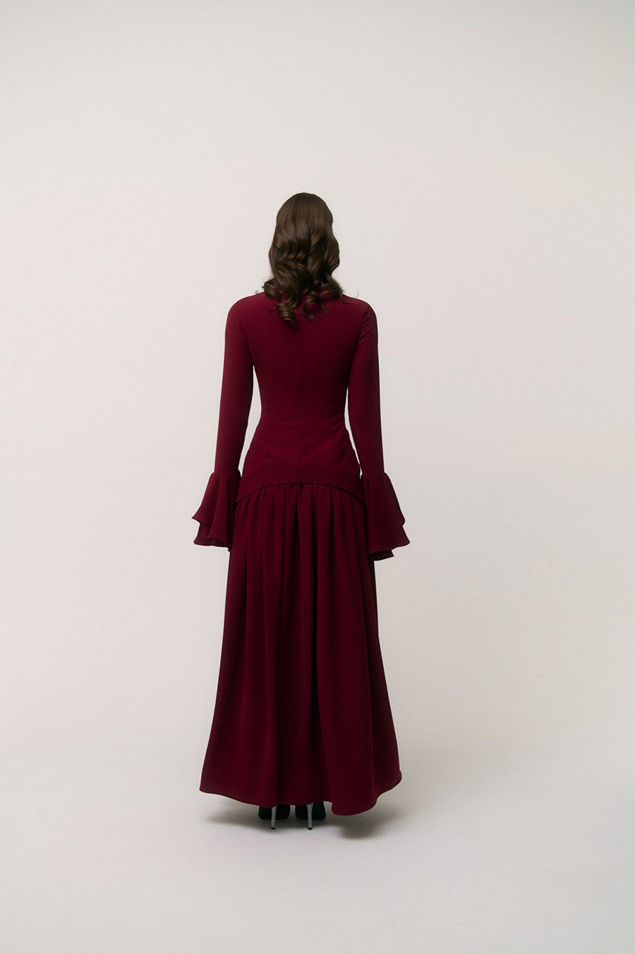 Burgundy Maxi Dress