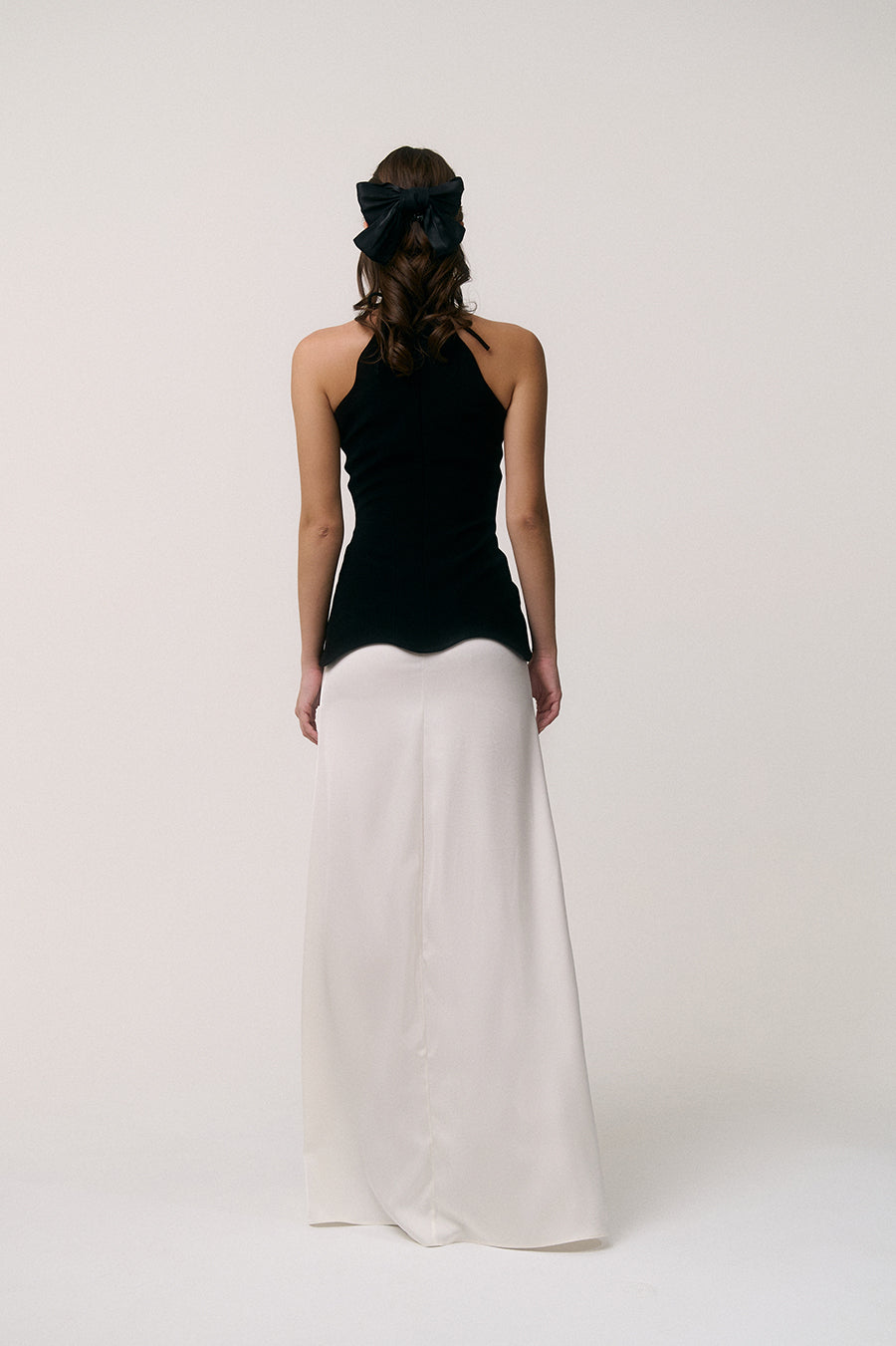 Black & White Maxi Dress
