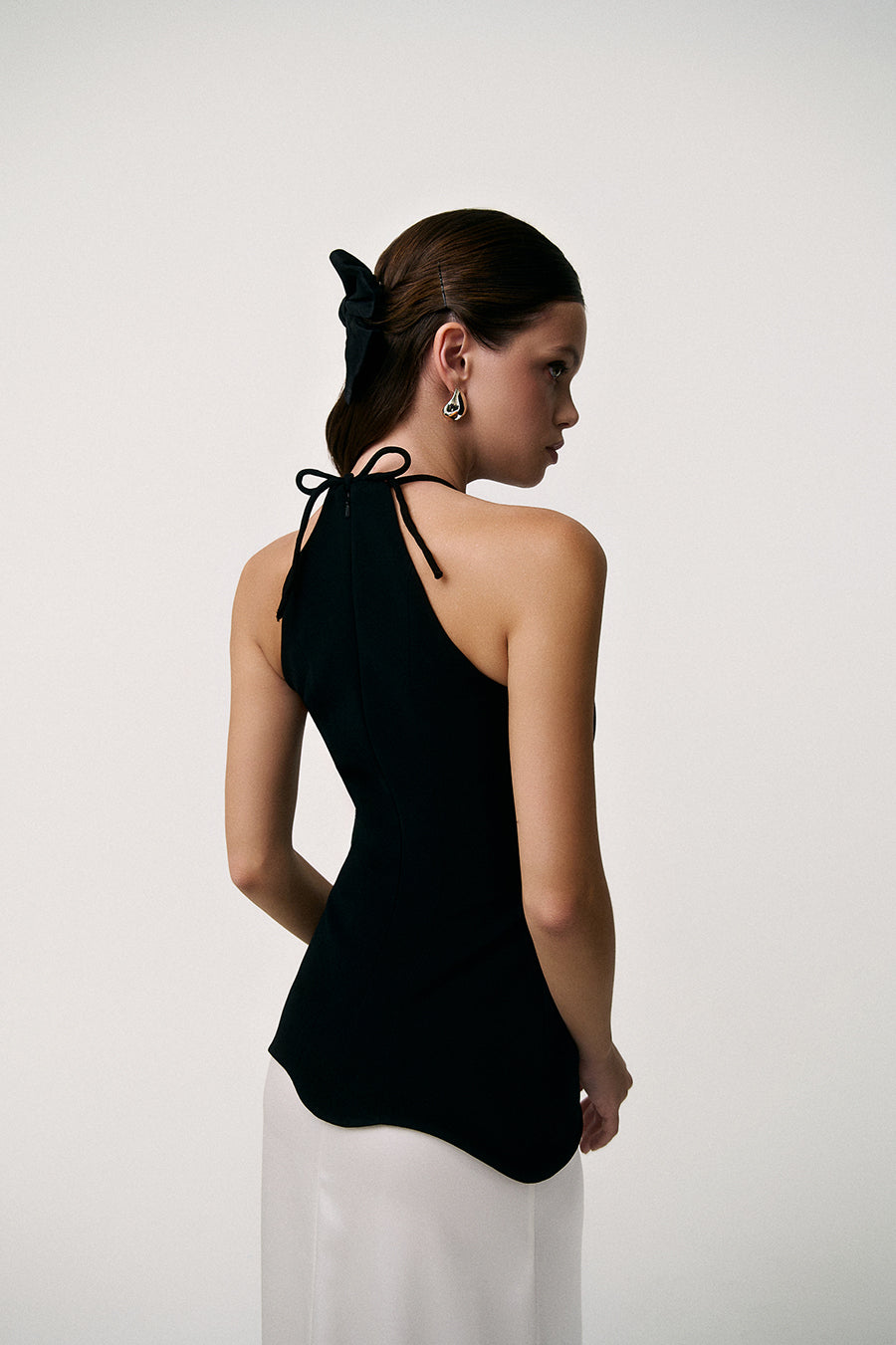 Black & White Maxi Dress
